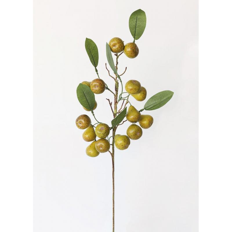 Artificial Pear Branch - 30"